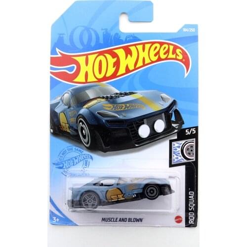 2021-184 Hot Wheels MUSCLE AND BLOWN Mini Alloy Coupe 1/64 Metal Diecast Model Car Kids Toys Gift