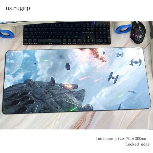 Star Wars mouse pad 700x300x4mm gaming mousepad Boy Gift office notbook desk mat Natural Rubber padmouse games pc gamer mats
