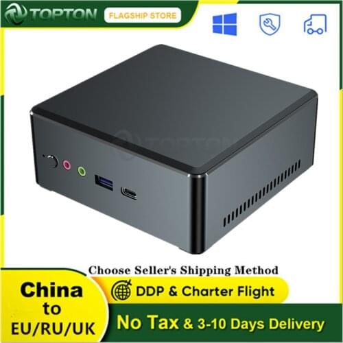 New AMD Mini PC Ryzen 7 2700U Quad Core Vega 10 Graphic 2*DDR4 M.2 NVME Desktop Gaming Computer Windows 10 4K HDMI2.0 DP AC WiFi