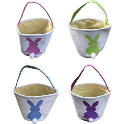 Easter Rabbit Basket Decoration Eggs Decor For Home Egg Decoration Bunny Bag Ornament Wedding Favors And Gifts Candy Gift Box