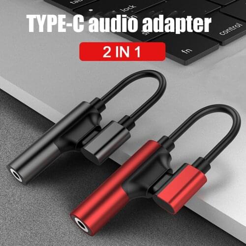 USB Type C To 3.5mm AUX Jack OTG Adapter for Huawei P30 Pro Xiaomi Mi 9 8 Se Oneplus 7 Pro Audio USB C Adapter Cable Headphone