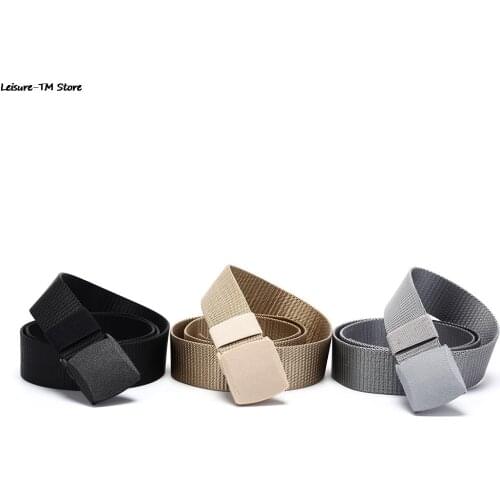 115CM Length Outdoor Military Tactical Belt Plastic Buckle Nylon Waist Belts Multicam Molle Automatic Buckle Army Belts