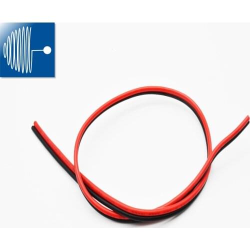2/5 Meters 10/12/14/16/18 Gauge AWG Electrical Wire Tinned strandedCopper Insulated PVC Extension LED Strip Cable Red Black Wire