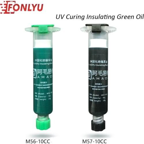 Amaoe UV Light Curing Insulation Green Oil Black Oil Maintenance Motherboard Repair or Flying Wire Fixing for Phone Repair Tool