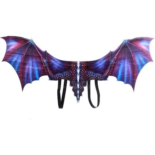 Adult Dinosaur Cosplay Costume Boys and Girls Winged Dragon Carnival Party Masquerade Animal Wings Demon Performance Clothing