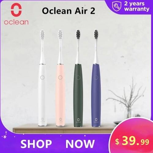 Sonic Electric Toothbrush Oclean Air 2 Super Quiet Sonic Toothbrush Cleanteeth Magnetic Fast Charging