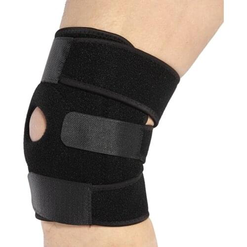 1pcs Outdoor Running Climbing Sports Knee Pads 4 Spring Antiskid Breathable Support Patella Kneecap Protective Equipment