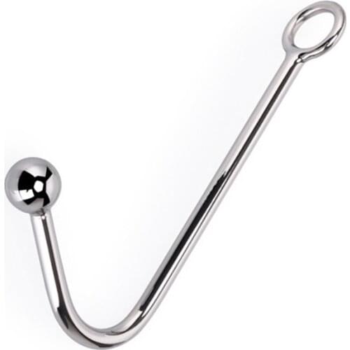 Stainless Steel Anal Hook Metal Butt Plug Anal Dilator Anal Plug Erotic Toys Prostate Massager Sex Toys For Men And Women 018