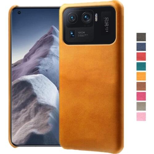 Luxury Leather Case For Xiaomi Mi 11 Ultra 11X Pro 11i Funda Slim Hard PC Phone Cover For Xiomi Mi 11 Lite Mi11 i Capa Coque