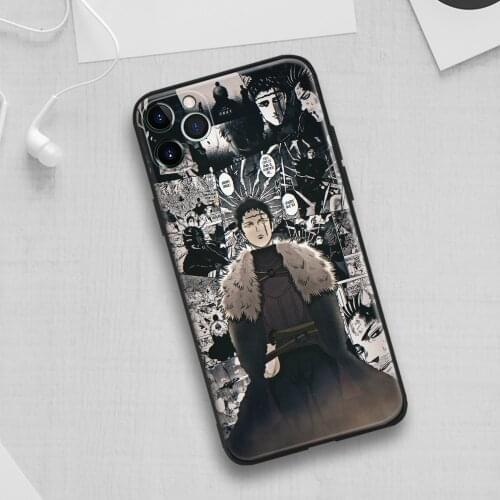 Black Clover Zenon Zogratis Anime Glass Silicone Phone Case for IPhone SE 6s 7 8 Plus X XR XS 11 12 Mini Pro Max Cover Shell