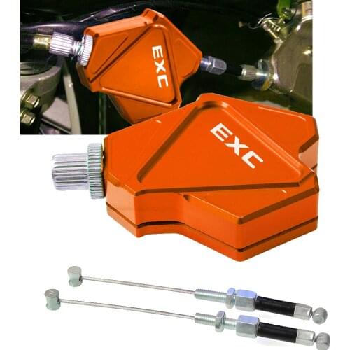 CNC Brake Levers Ropes Cables Stunt Clutch Lever Easy Pull Cable System For 125 200 250 300 350 450 500 430 EXC 2004-2018