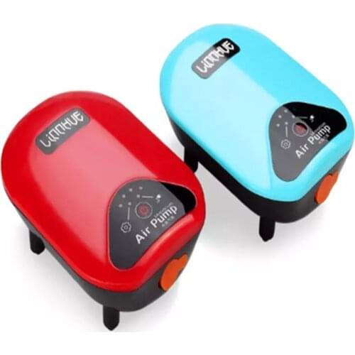 Double Motor Mute Portable Lithium Battery Oxygenator For Dual-purpose Oxygen Pump
