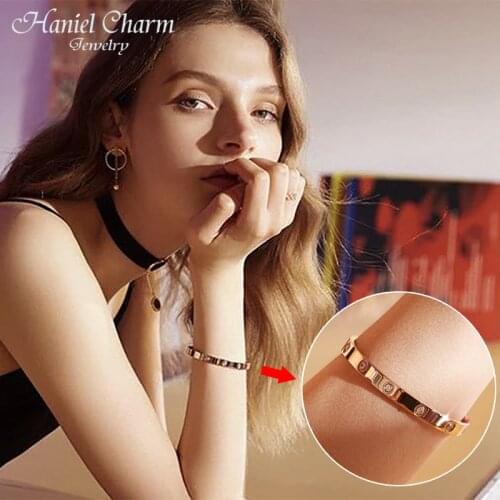 Haniel charm Jewelry Rigid Bracelets