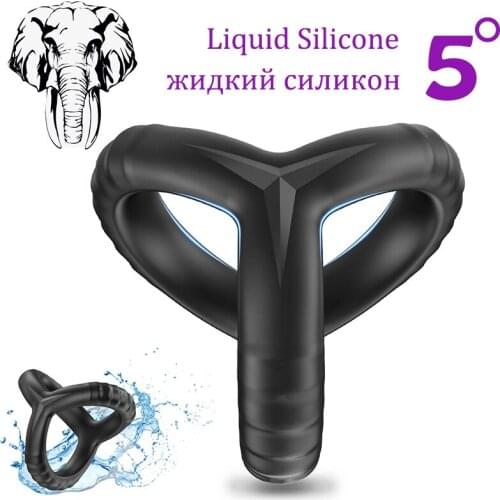Penis Ring Men Clitoris Adjustable For Men Delay Ejaculation Erection Sex Shop Toys For Couple Penisring Man Dick Enlarger Rings