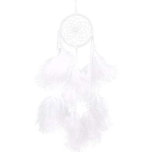 Hade Dream Catcher Net Withers Hanging Decoration Decor Craft Gift Bedroom Car Hanging Kids Birthdays Gift Car Ornaments