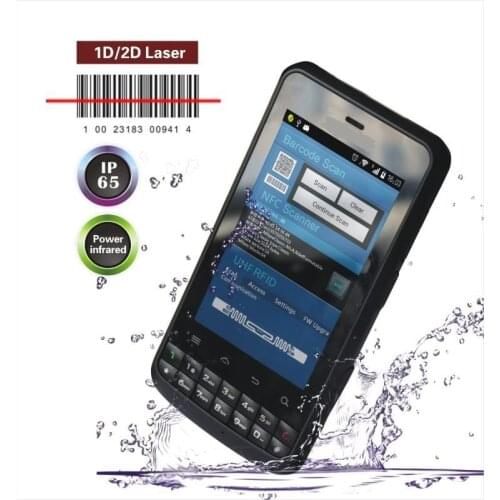 LS388T Rugged Handheld Android Quad-core Industrial PDA with Barcode Scanner,NFC Reader,WIFI,3G,Camera