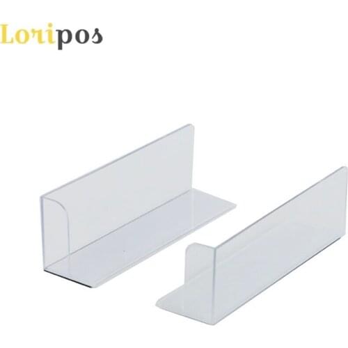 Supermarket Convenience Store Shelf Partition Magnetic Divider Merchandise Storage Organizer Display Rack Magnet Shelf Dividers