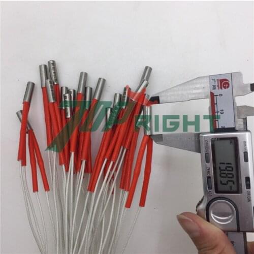 Stainless steel 230v 80w dia.6x20mm cartridge heaters