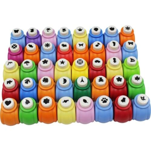 New Mini Scrapbook Punches Handmade Cutter Card Craft Calico Printing DIY Eva Foam Paper Punch Hole Puncher Shape Clip Photo