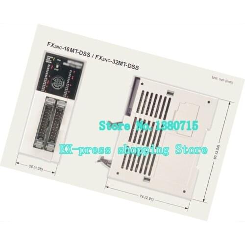 New Original FX2NC-16MT PLC Micro Programmable Controller