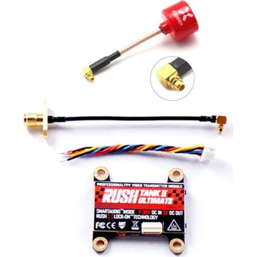 RUSH TANK II V2 5.8G 48CH Raceband PIT/25-800mW Switchable 2-8S VTX FPV Transmitter for RC FPV Racing Freestyle Nazgul5 Tyro129