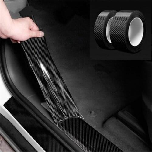 Car Door Protector Stickers Strip Bumper Protector Car Anti-Collision Tape Door Edge Guard Plate Film Sticker Automobile Decals