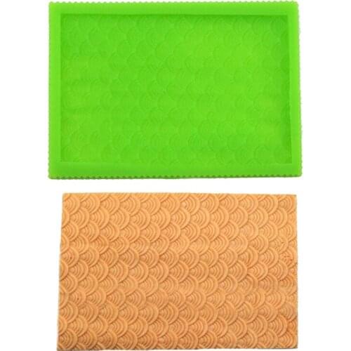 Cloud rainbow shape embossed fondant cake silicone mold chocolate baking wedding birthday cake edge decoration tool