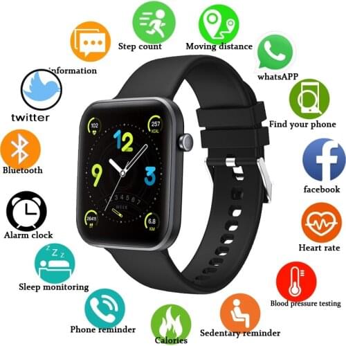 LIGE Smart Watch Men Women Smartwatch Heart Rate Blood Pressure Monitor Fitness Tracker Watch Smart Bracelet for Android and IOS