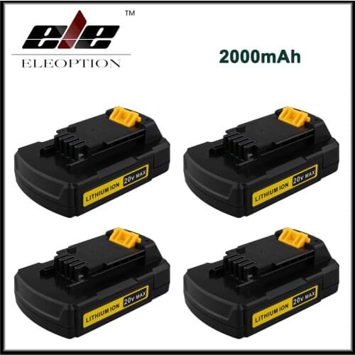 4x 20V Max 2000mAh Replacement Battery for Stanley Power Tools FMC680L Li-ion