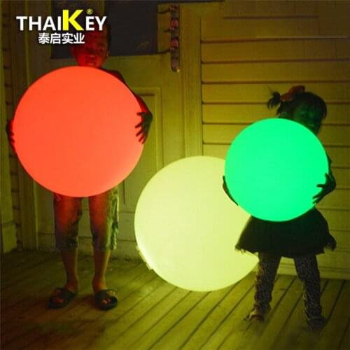 LED BALL LAMP CORELESS DC5V USB Chargeable 16 Colors changeable Wireless Remote/ Led Landscape Ball Lamp/ Glowing Globe Sphere