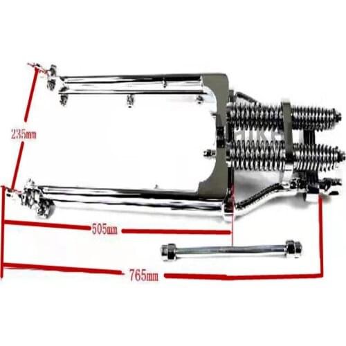 Retro Bicycle Motorcycle Spring Fork