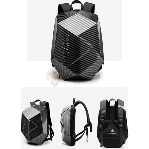 Large Capacity Motorcycle Riding Helmet Backpack Multifunction Waterproof Motorbike Rear Seat Bag Luggage Motocross Helmet Bag
