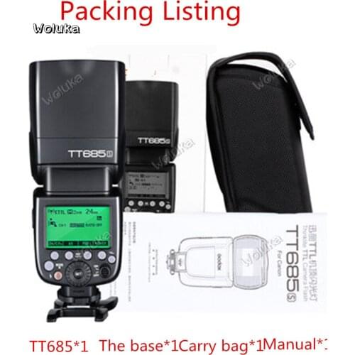 ​ Godox TT685 TT685C TT685N TT685S TT685F TT685O 1/8000s TTL Flash Speedlite with Xpro Trigger for C N S O F Camera CD05 T03 Y