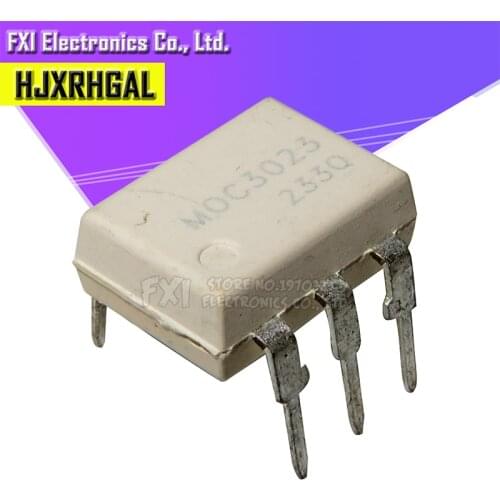 10PCS MOC3023 DIP6 DIP photocoupler new original