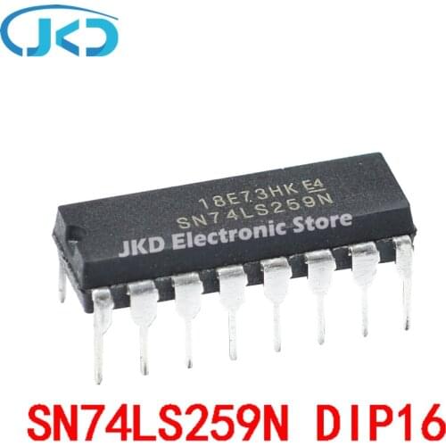 10pcs SN74LS259N 74LS259N 74LS259 DIP-16 New IC