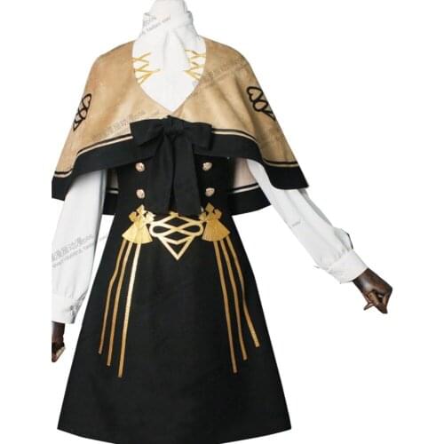 2020 Fire Emblem Three Houses Edelgard Fancy Battle Stage Grils Cosplay Costume Leonie Annetee Hubert Edelgard Mutl-Styles