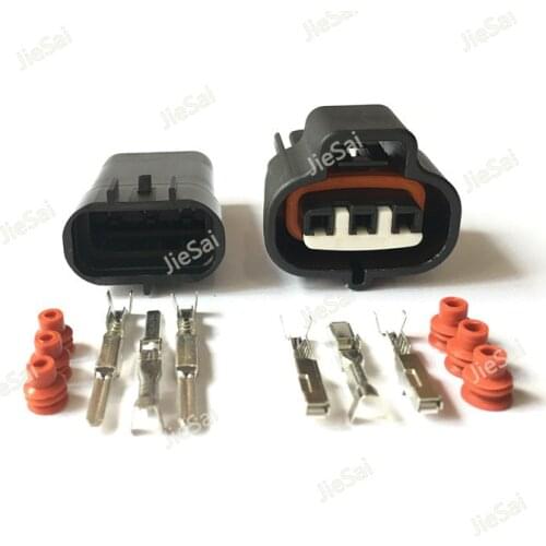 3 Pin 6189-0099 Female Male Connector For VSS Toyota 1JZ 2JZ Map Sensor 90980-10841 Vacuum Turbo Pressure Auto Plug LX13