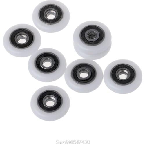 8 Pcs Shower Door Runner Rollers Wheels Pulleys Replacement Parts 23mm Diameter D11 20 Dropship