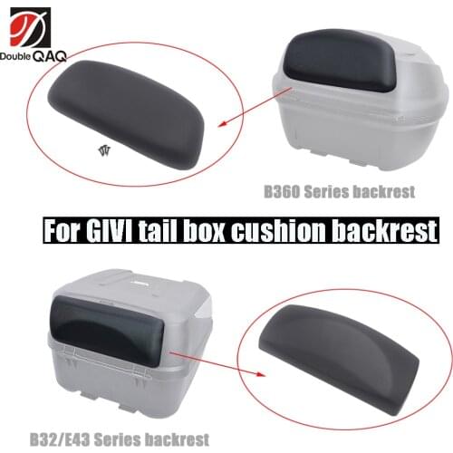 Motorcycle accessories For GIVI tail box backrest cushion