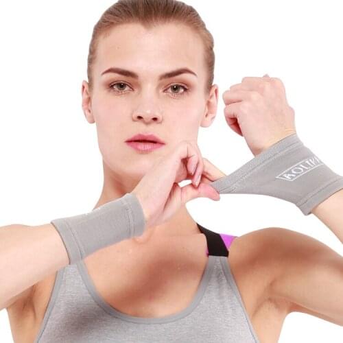 AOLIKES PR Gym Protector Wristband Weightlifting Wrist Support Sport Wrist Brace Tennis Badminton Basketball Sweatbands Guard