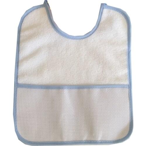 Free shipping Cross Stitch Bibs 12PCS/Set YB0035 Bibs for kids Infant saliva towels Burp Cloths Baby bibs