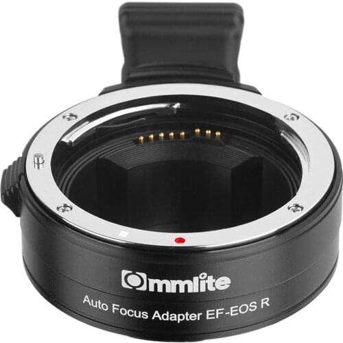 Commlite CM-EF-EOS R Electronic Auto Focus Mount Adapter for CanonEF/EF-S Lens to Fit for Canon EOS R RF-Mount Full Frame Camera