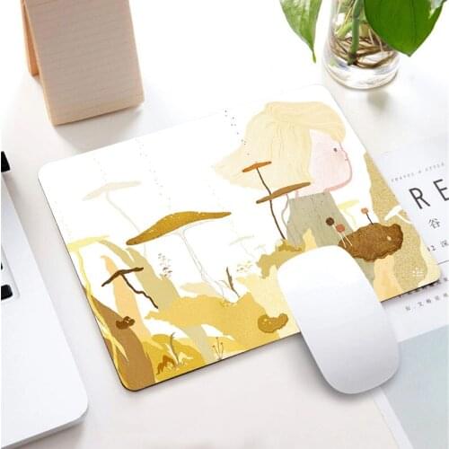 Childlike Cute small Mouse Pad Gaming Accessories Notebook Genshin Impact Kawaii Keyboard Pad Desktop Non-slip MousePad for LOL