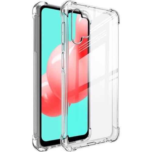 For Samsung A32 5G Case Transparent Shockproof TPU Case For Samsung Galaxy A32 5G 6.4'' Back Cover Airbag