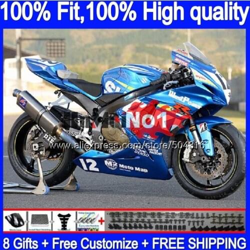Injection For SUZUKI GSXR 750 600 GSXR750 K11 18MC.0 GSXR600 2011 2012 2013 2014 2015 2016 11 12 13 14 15 Fairing Factory blue