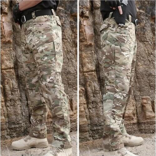 Quality Spring Tactical Pants Military Clothing Army Camouflage Cargo Pants Knee Reinforced Airsoft Durable