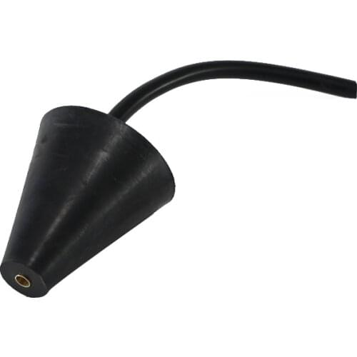 AUTOOL Smoke Cone Leak Detector Exhaust Intake Boot Adapter Diagnostics for Automotive EVAP Leak Locator Tester
