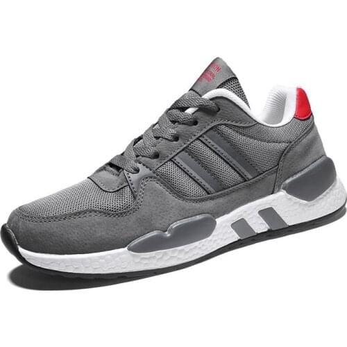 Brand Vogue Men Sneakers Soft Comfortable Lightweight Gray Summer Shoes for Men Tenis Masculino Breathable Men Casual Shoes