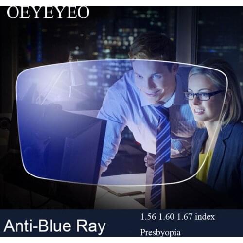 Anti-Blue Ray Lens Presbyopia Prescription Optical Lenses Glasses Lens For Eyes Protection Reading Eyewear lentes opticos