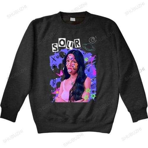 Fashion autumn Anime Olivia Rodrigo New hoody Printed O-neck High Quality Oversized Comfortable Short hoody- Tops